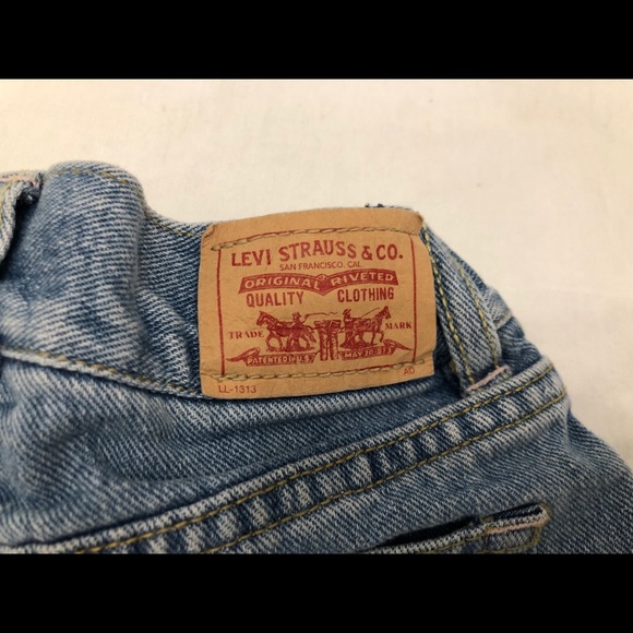 Levi’s Little Girls washed flare Jeans. - Picture 4 of 7